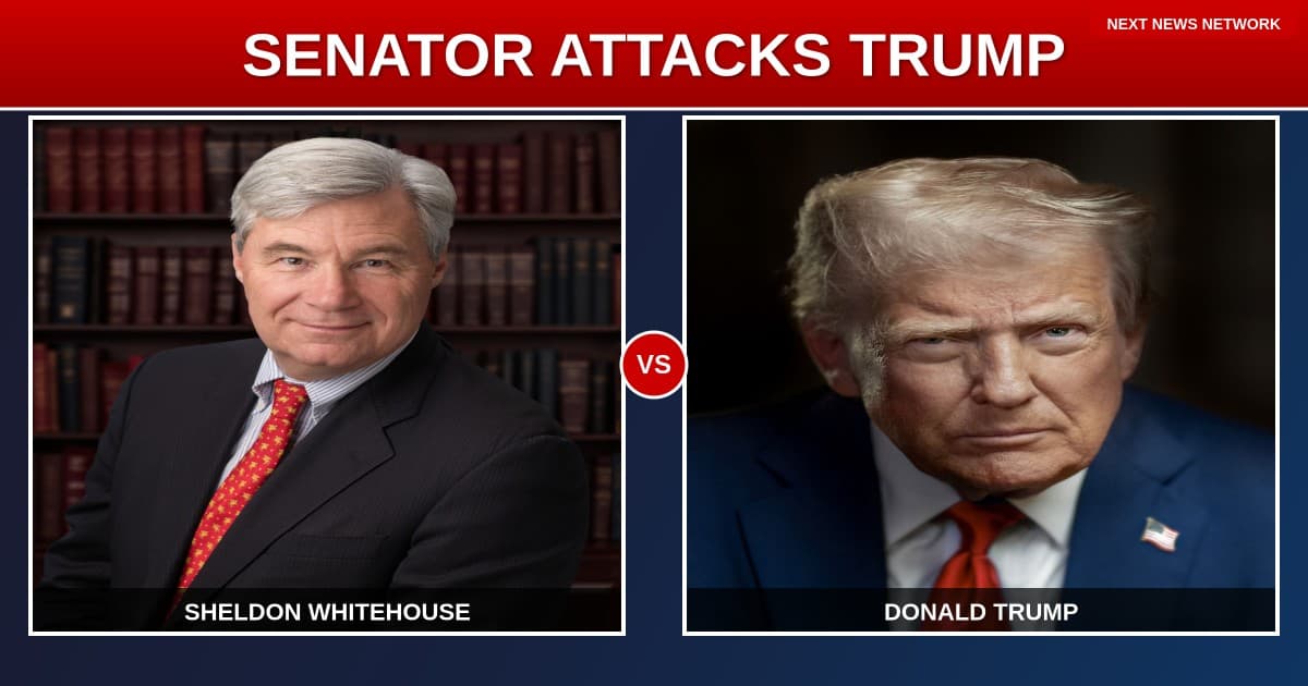 UNHINGED: Democrat Senator ATTACKS Trump as 'Gangster' Running 'Gas Station' America