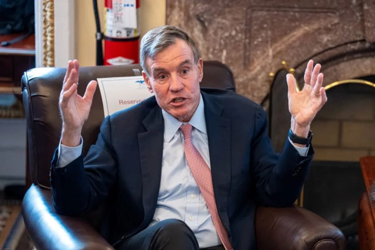 'I'm not a doomer': US Senator Mark Warner makes the case for acting fast on AI guardrails