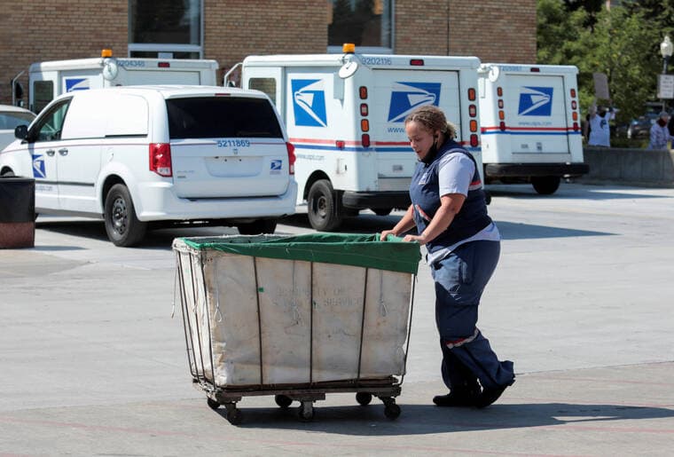 Senators urge US Postal Service not to implement Trump mail-in voting order