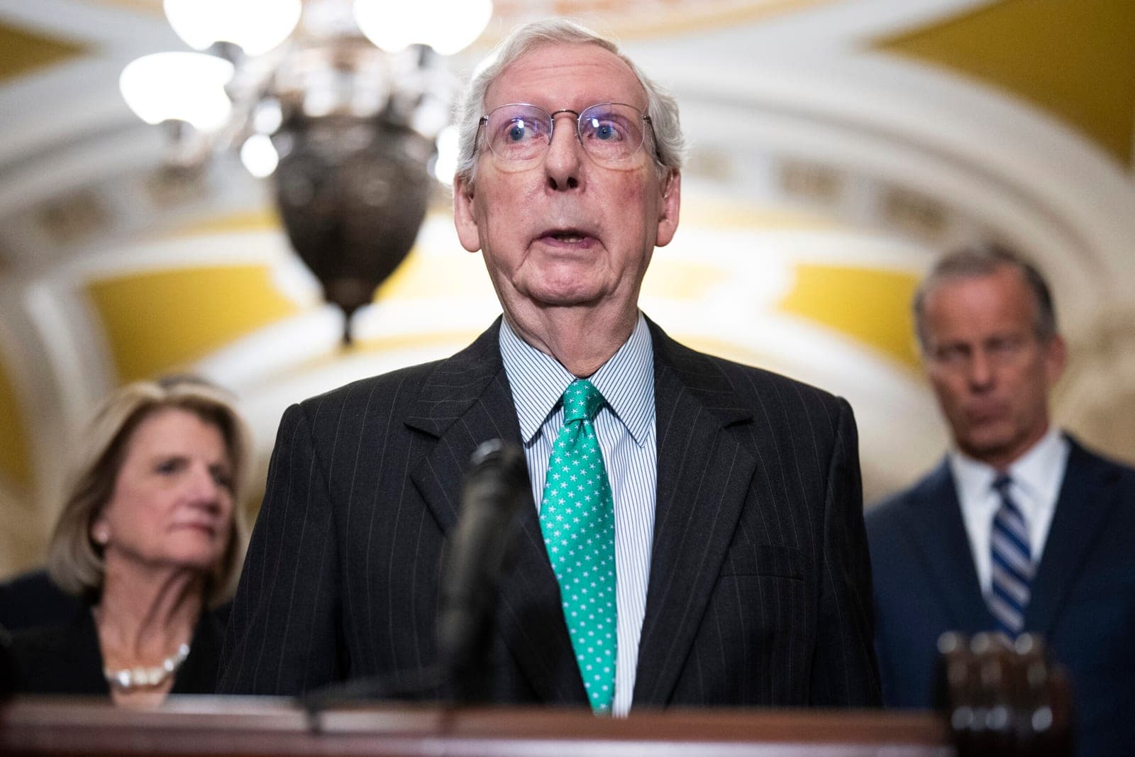 Mitch McConnell Issues Joint Statement with Democrat Defending NATO Amid Trump’s Threats to Withdraw from Alliance