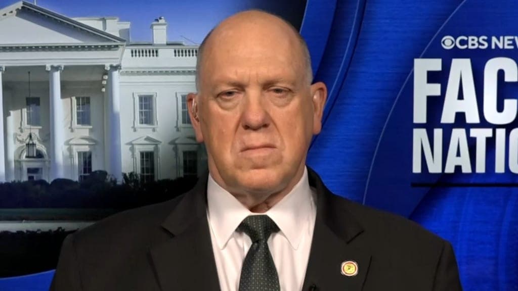 Tom Homan says ICE will remain assisting TSA "until the airports feel like they are 100%"
