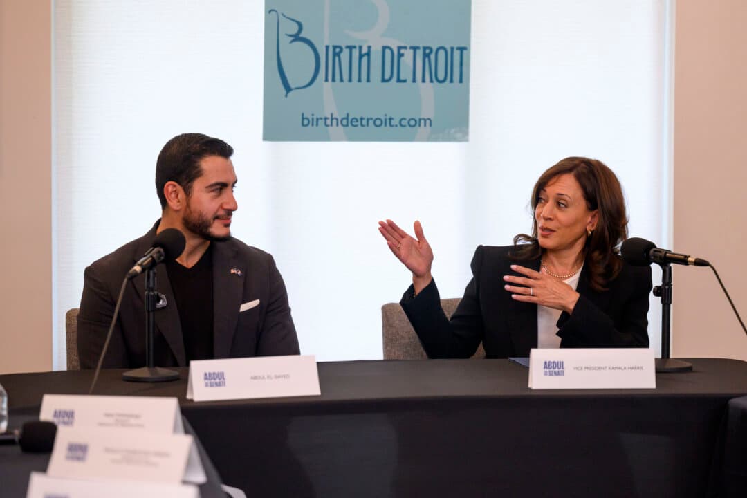 Kamala Harris Campaigns With El-Sayed in High-Stakes Michigan Senate Race