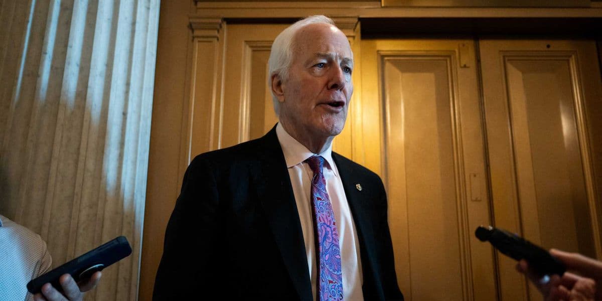 'He's an embarrassment': John Cornyn confirms he won't back 'racist' GOP candidate