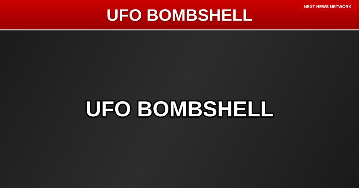 BOMBSHELL: GOP Rep Says UFO Truth Would 'Keep You Up At Night' - Warns 'I'm Not Suicidal'