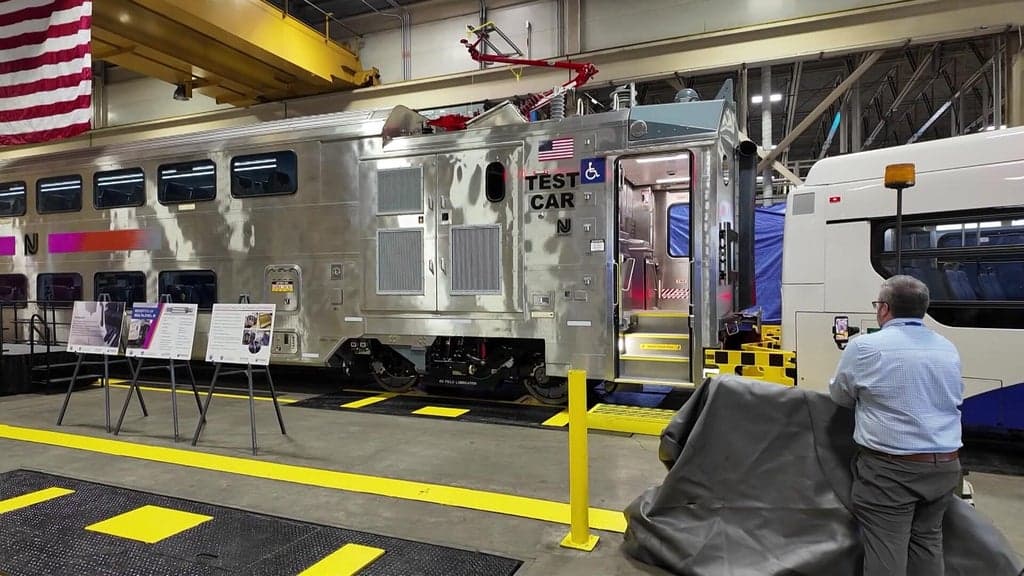 First look at NJ Transit's new multi-level trains shows high-tech upgrades