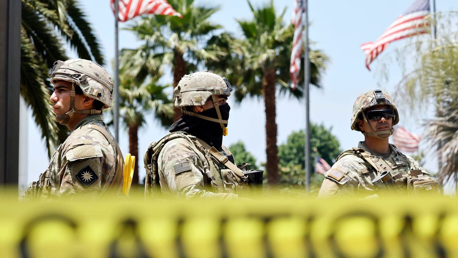 Scoop: Every Senate Dem demands Trump withdraw military from Los Angeles - Axios