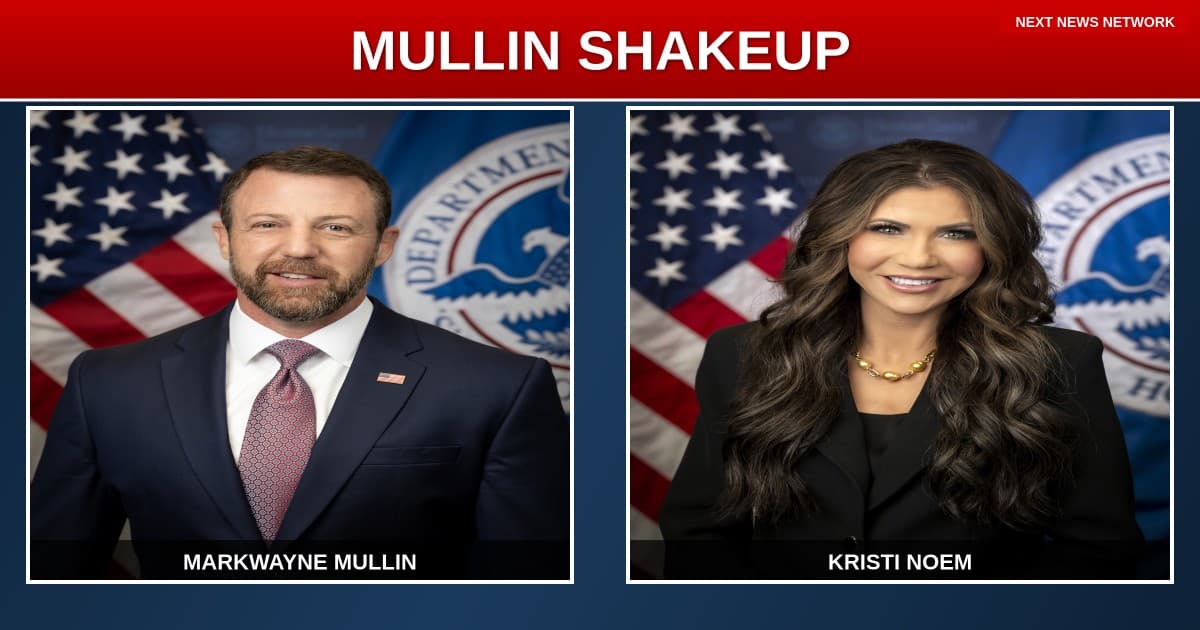 TRUMP'S NEW DHS PICK Markwayne Mullin SHAKES UP Department in First Two Weeks