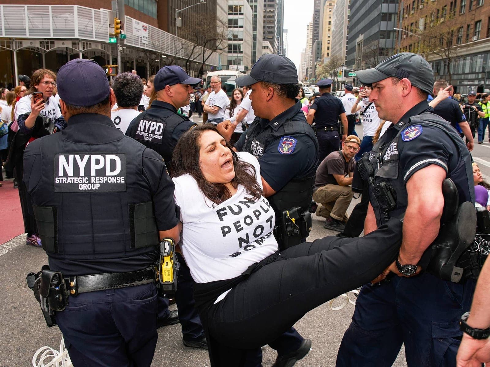 'Talk Is Cheap': 100 Arrested at Sit-In Demanding Schumer, Gillibrand Vote No on More Arms for Israel