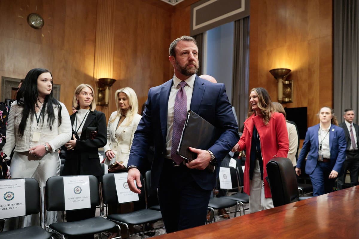 Mullin under microscope by Senate colleagues over temperament, stolen valor and ICE in tense DHS confirmation hearing