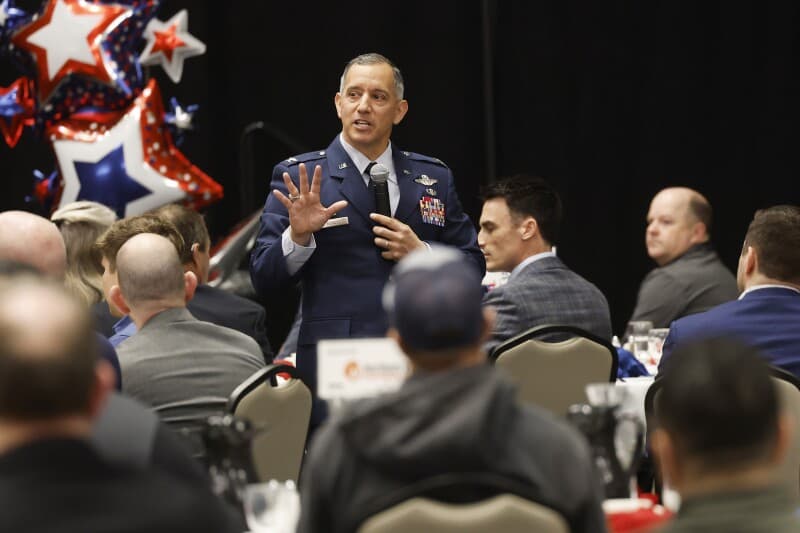Col. Alfred Rosales outlines Grand Forks Air Force base initiatives during ‘State of the Base’ address