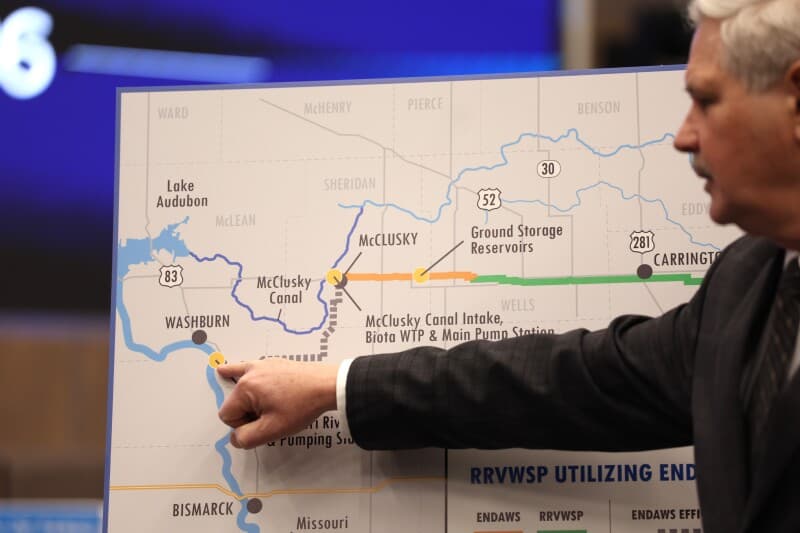 North Dakota water supply project gets $108 million in federal funding