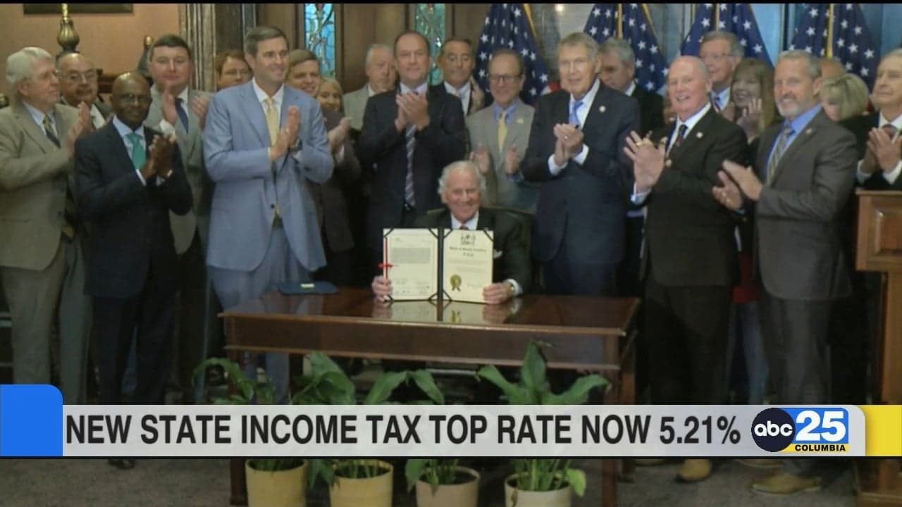 “Pathway to zero”- McMaster announces new 5.21% state income tax rate, gubernatorial candidates respond