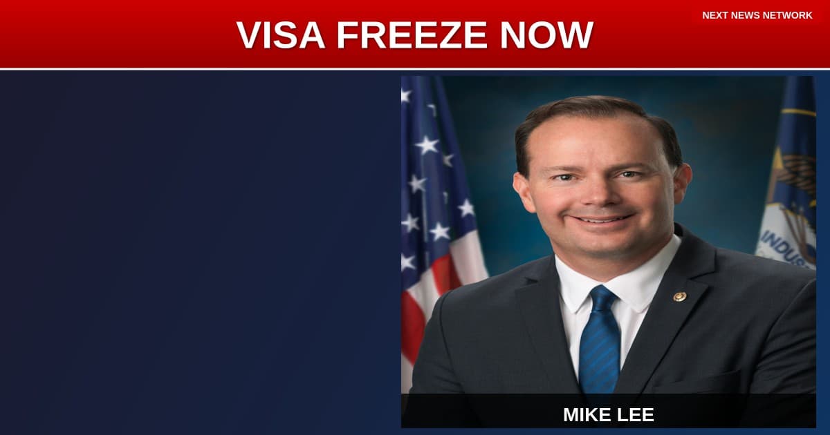 BREAKING: Senator Mike Lee Calls for IMMEDIATE PAUSE on H-1B Visa Program - 'Stop Pushing Out American Workers'