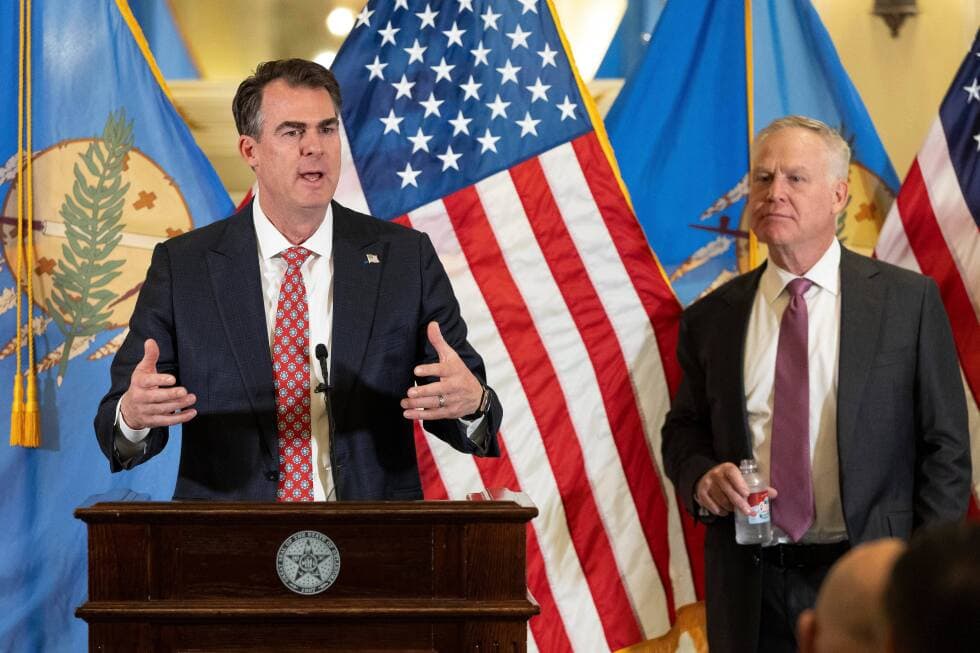 Oklahoma’s governor picks energy executive Alan Armstrong to fill US Senate seat through end of year - AP News