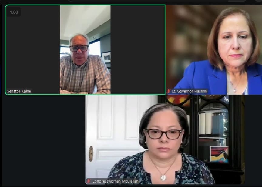 Video: As YES Campaign Prepares to Launch “Super Saturday” Blitz, We Hear From Sen. Tim Kaine, Rep. Jennifer McClellan and LG Ghazala Hashmi