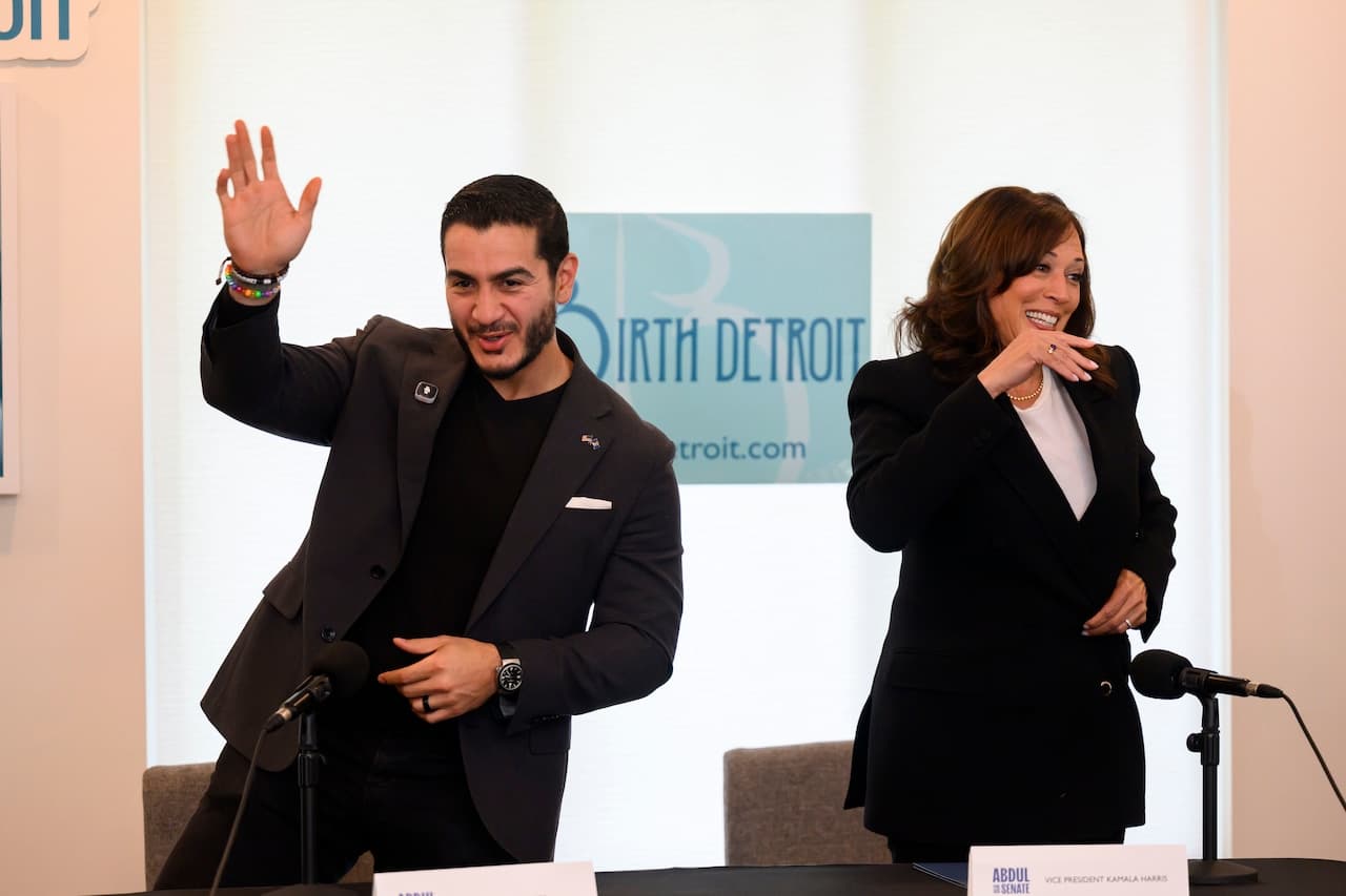 Kamala Harris, Abdul El-Sayed focus on Black maternal health at Detroit event