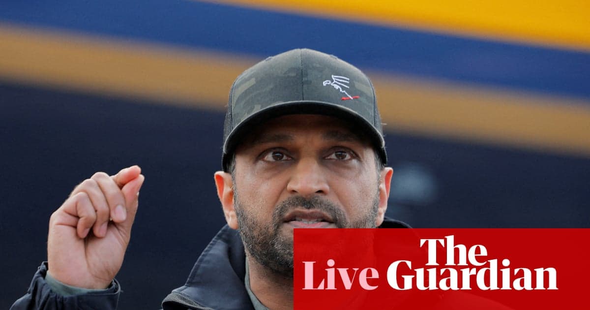 Trump administration launches tariff refund system as first step in paying back billions – US politics live