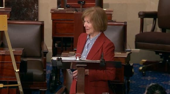 Sen. Smith holds Senate floor in protest of revoking protections for MN’s Boundary Waters Canoe Area Wilderness