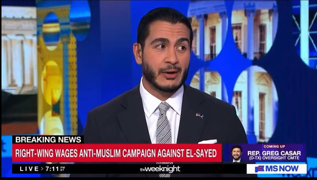 El-Sayed Shuts Down Vance's Islamophobic Attack