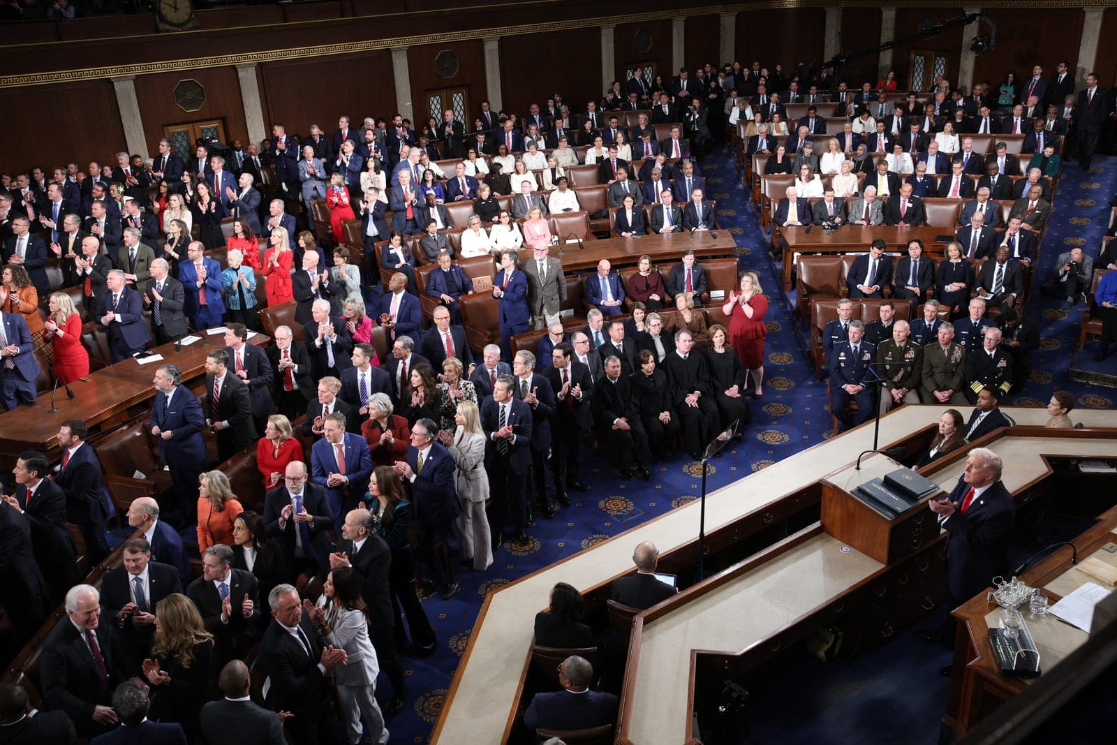 Schumer defends Democrats who didn’t stand during SOTU