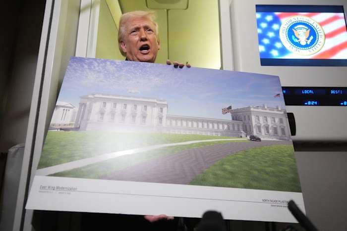 Trump draws Marie Antoinette comparisons as he leans into the gilded trappings of the presidency