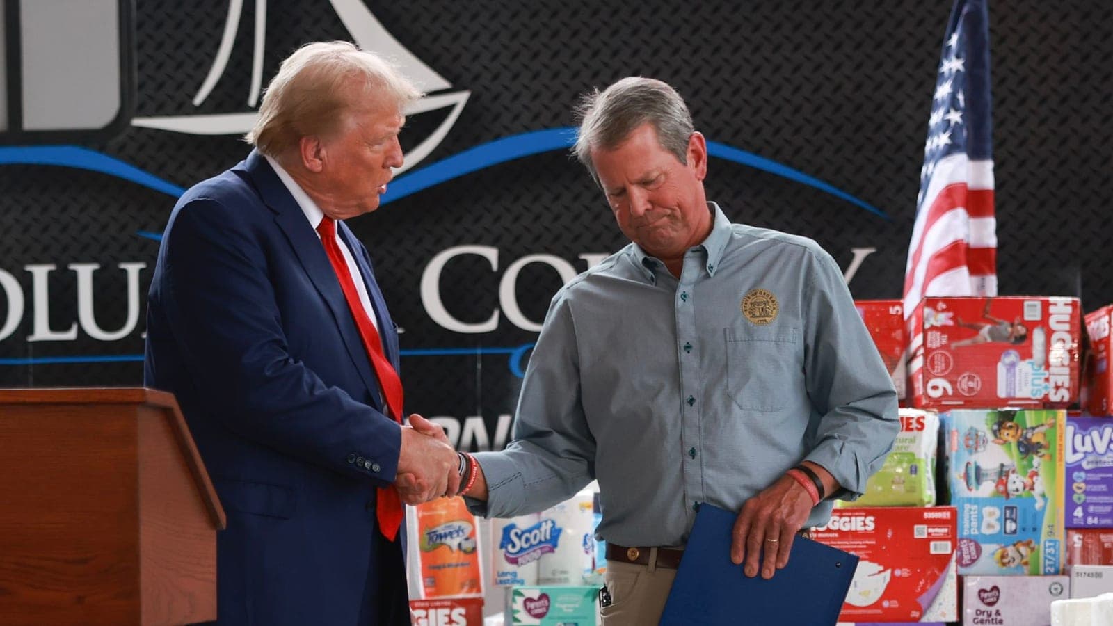 Scoop: Kemp plans secret White House sortie for Georgia Senate pick - Axios