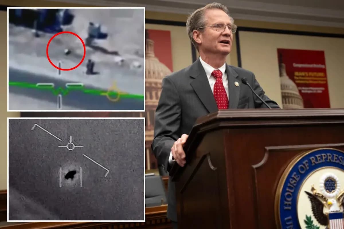 Americans would be ‘up at night worrying’ if they knew the truth about alien life, Tennessee Rep. Tim Burchett says - AOL.com