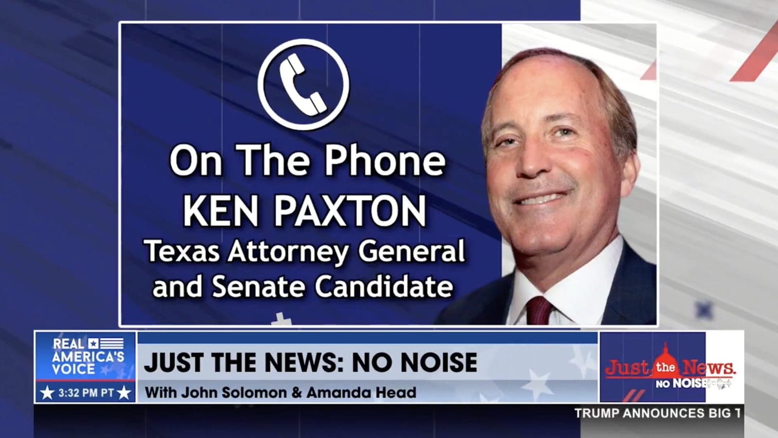 “I’M STAYING IN THIS RACE” — Texas AG Ken Paxton Vows Not to Drop Senate Bid Even if Trump Endorses RINO John Cornyn: ‘I Owe it to the People of Texas’