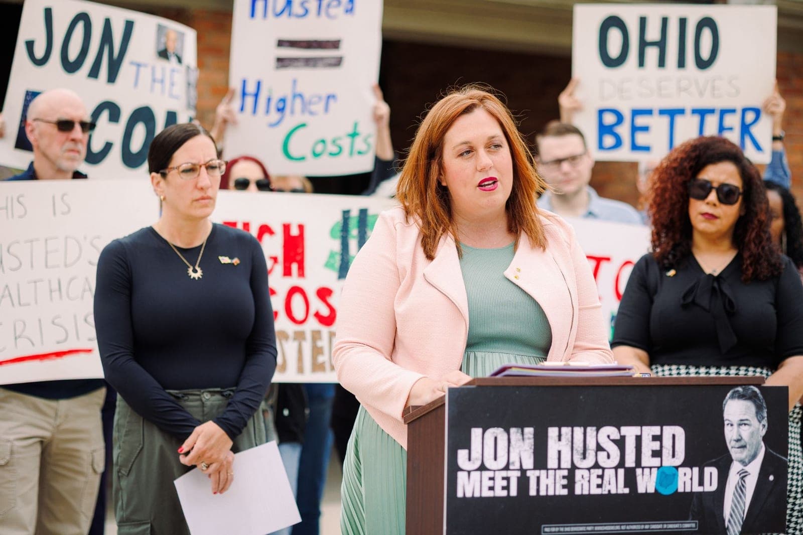 Ohioans in Youngstown Call Out Jon Husted’s Out of Touch Attacks on Hardworking Families