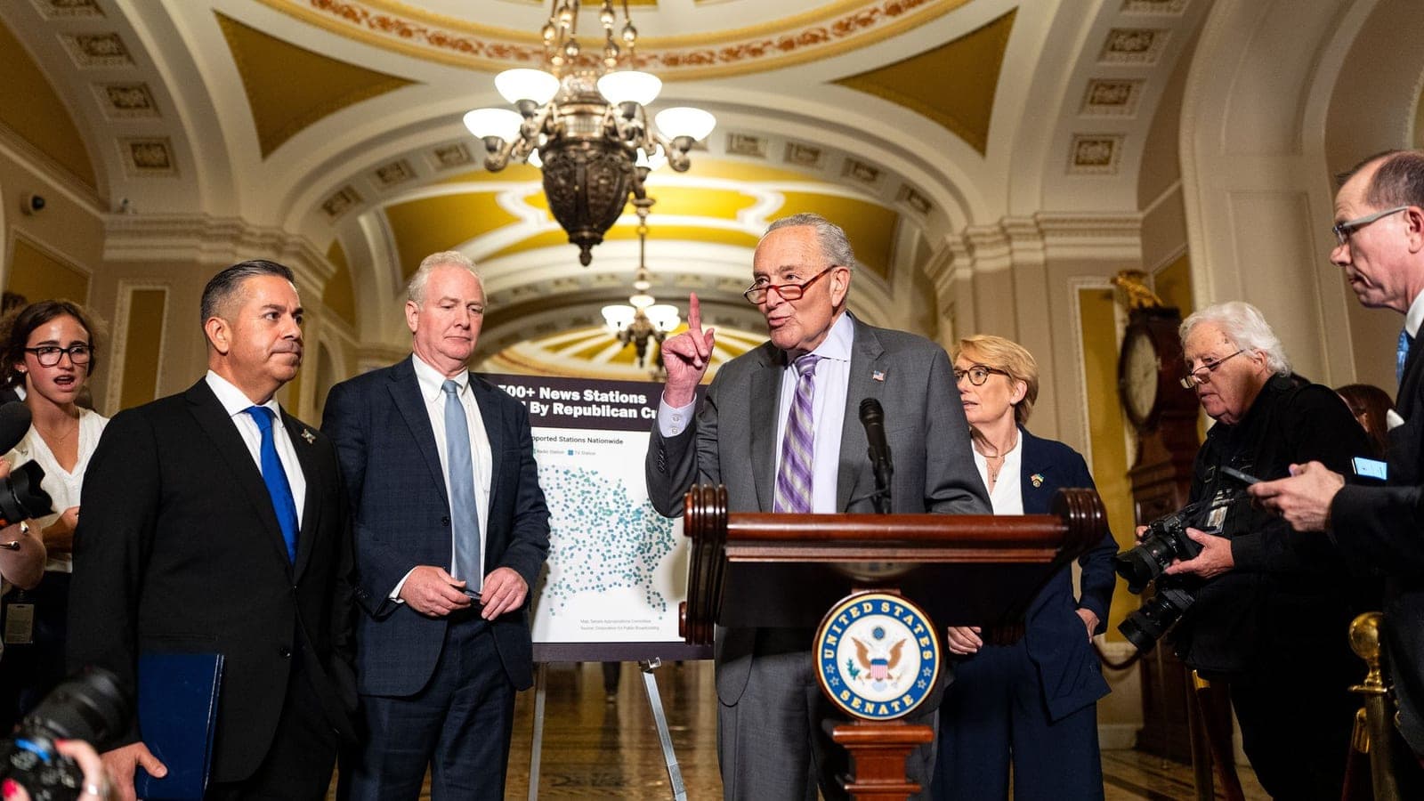 Democrats invoke rare Senate rule to force release of Epstein documents - Axios